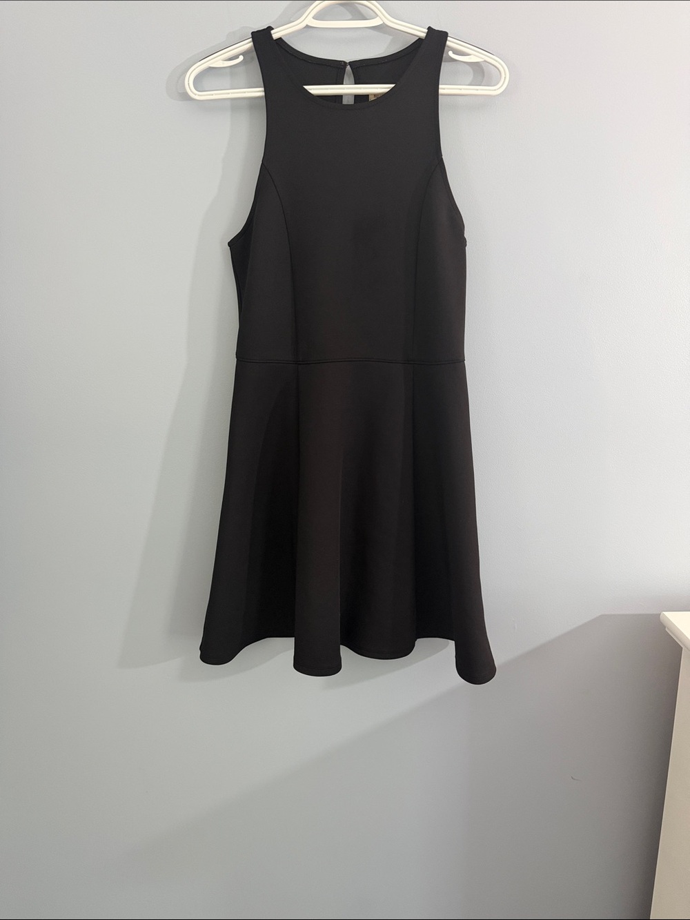 Hollister Black fit and flare sleeveless dress SZ M